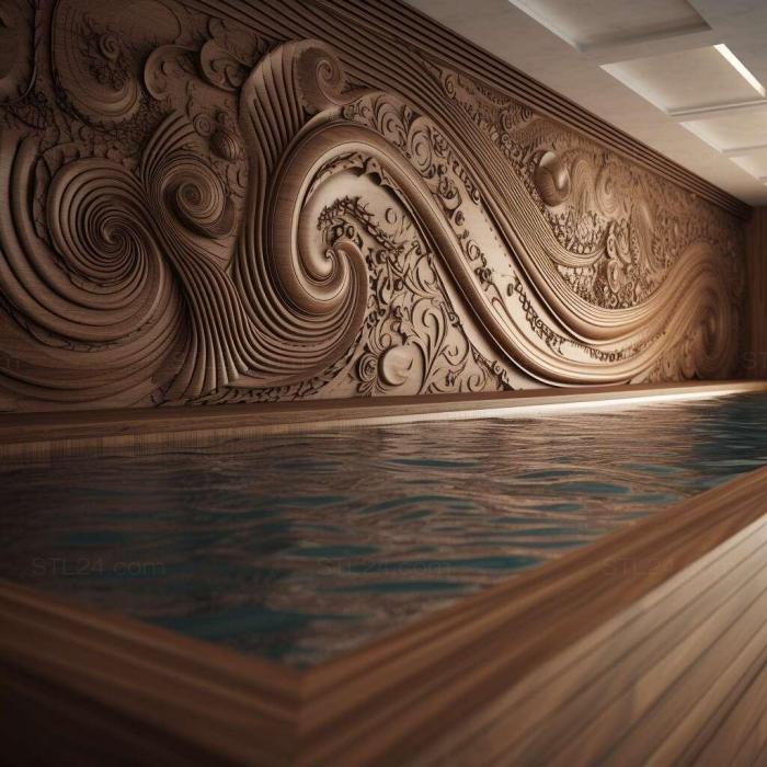 Patterns and decorations (Premium Pool 3, PATTERN_551) 3D models for cnc